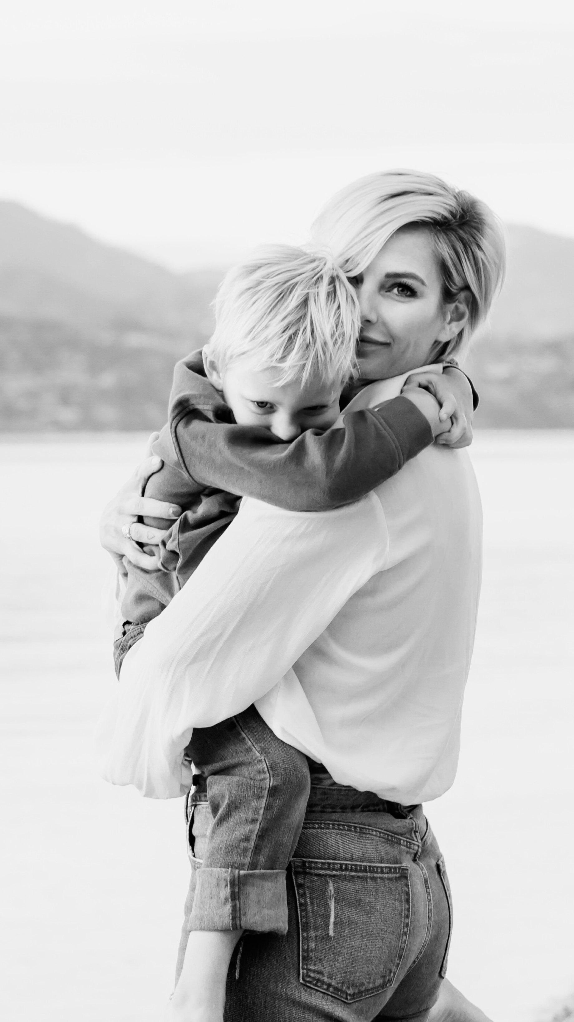 Nicole and her son